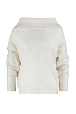 Ekru Yumusak Dokulu Carmen Yaka Triko Kazak TWOAW20KZ1519 - Trendyolmilla фото 7