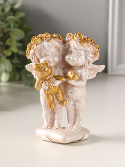 Фигурка полистоун «Ангелочки пара», 13×10×5 см