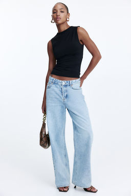 Top drapeado sin mangas - H&m фото 3