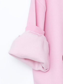 Bisiklet Yaka Barbie Bask?l? K?z ?ocuk Sweatshirt - Waikiki фото 2