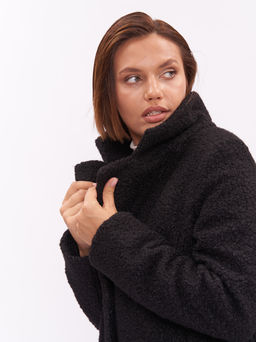 Пальто из букле ZPL13023BLK01 - Артесса фото 6