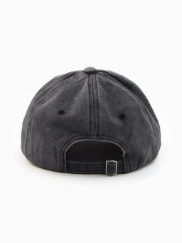 Кепка женская MINAKU «Кит», размер 56-58, чёрная, вареный деним