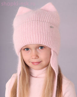 07-56-M Шапка для девочки флис (52-54)