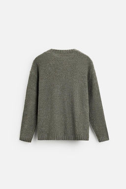 CABLE KNIT JUMPER - Zara фото 7