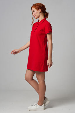 Платье Натали 14413 поло из хлопка  фото 60
