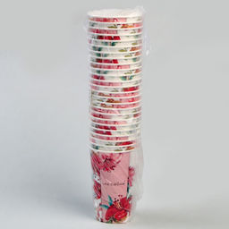 Цена за 10 шт. Стакан бумажный для кофе Мечтай, 400 мл - Страна карнавалия фото 3