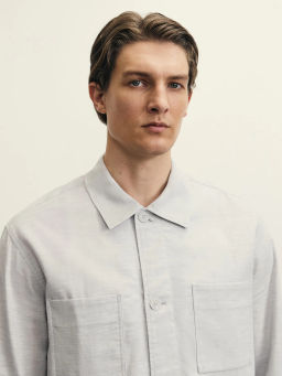 Рубашка овершот со льном / Zarina  фото 6