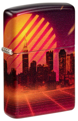 Зажигалка ZIPPO Кибергород | Cyber City 48505
