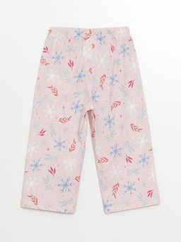Beli Lastikli Bask?l? K?z ?ocuk Pijama Alt - Waikiki фото 2