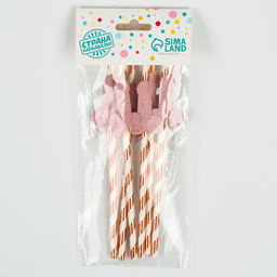 Трубочки для коктейля 18+, набор 6 шт. - Страна карнавалия фото 4