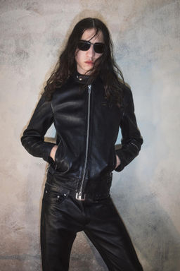 LEATHER TROUSERS BOBBY GILLESPIE X ZARA  фото 3