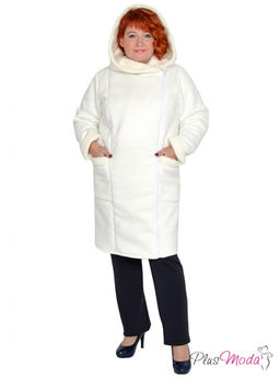 Жакет-дубленка Модель №1385 размеры 44-84 - Plusmoda фото 21