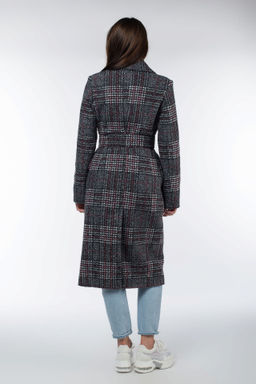 Пальто женское демисезонное (пояс) - El podio фото 4