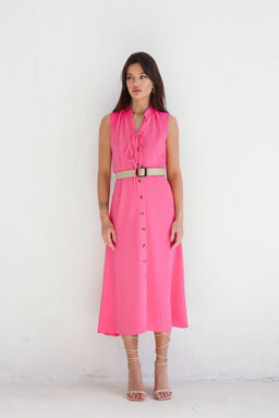 Платье, как из к/ф Красотка, ярко-розовое - Martichelli фото 11