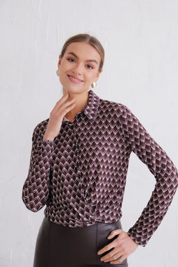 11493 Рубашка с принтом - Martichelli фото 9