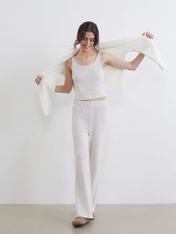 U Yaka Kad?n Pijama Tak?m?