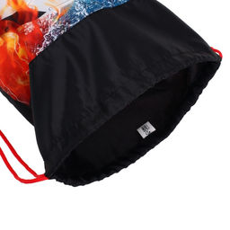 Мешок для обуви 420 х 340 мм, Calligrata МСО-5С, (мягкий полиэстер, плотность 210D), Мяч в огне  фото 5