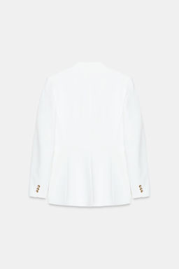 LAPELLESS FITTED BLAZER - Zara фото 11