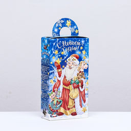 Цена за 10 шт. Коробка подарочная складная Звездочёт 11х 5х 21 см