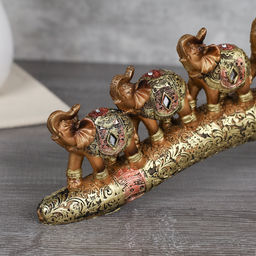 Статуэтка Слоны на бивне / 7149A /уп 18/ - ГалеонТрейд фото 7