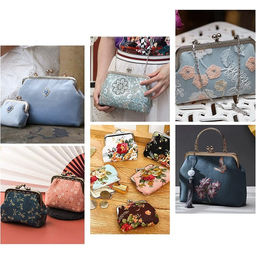 Цена за 3 шт. Фермуар пришивной Прямоугольник, 8 5 см, цвет серебряный - Арт узор фото 6