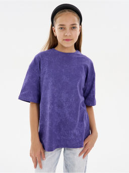 Футболка Винтаж фиолет Девочка - София фото 12