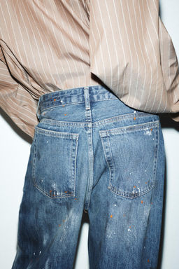 TRF LOOSE OVERSIZE HIGH-WAIST JEANS