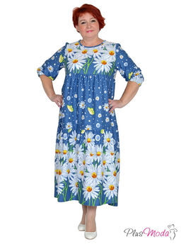 Платье Модель №1502 размеры 44-84 - Plusmoda фото 3