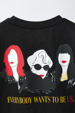CAMISETA EL DIABLO VISTE DE PRADA  DISNEY / Negro - Zara фото 4