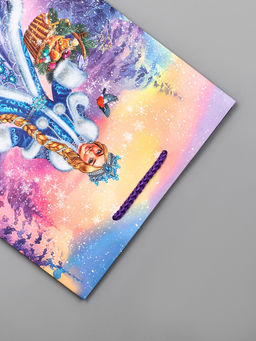 Цена за 2 шт. Пакет подарочный новогодний ламинированный, «Снегурочка ждет Деда Мороза», 18×10×22.3 см