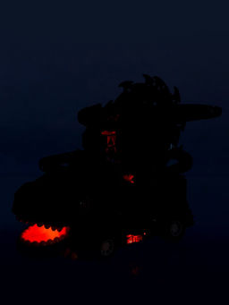 Машинка Дино Гонки, автотрек, 3 дино-машинки, световые и звуковые эффекты, работает от батареек - АвтоГрад фото 10