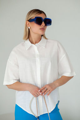 Рубашка МД-2635 белый - Took a look фото 2