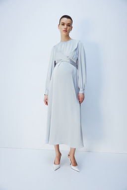 MAMA Vestido de saten