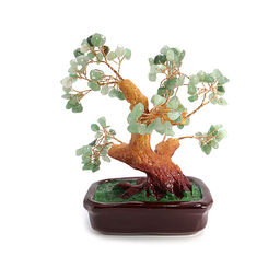 Дерево счастья Нефрит натуральные камни 19см-14см NS108 - Сандаловый дом фото 2