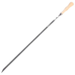 Шампур с деревянной ручкой, 611 см, толщина 2 мм
