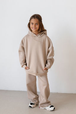 Брюки утепленные карго, нюд - Inzibe фото 8