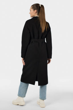 Пальто женское демисезонное (пояс) - El podio фото 5