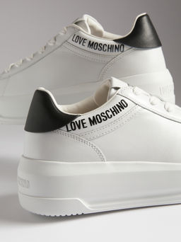 Женские кеды LOVE MOSCHINO ECLIPSE Артикул 4405286, белый  фото 6