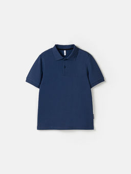 Футболка поло Синяя 7+
