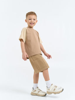 Шорты карго Песок - Bungly фото 6