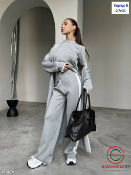 Костюм тройка женский с кардиганом - Bruno фото 4