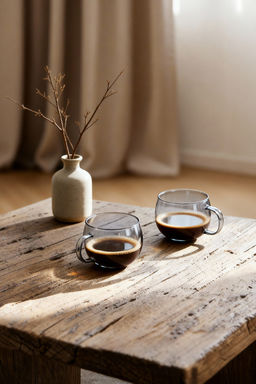 2li Gri Renkli Cam Kupa Seti TPHAW26UP00015