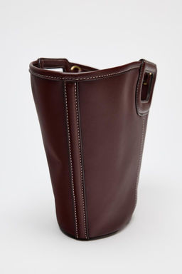 TOPSTITCHED TOTE BAG - Zara фото 4