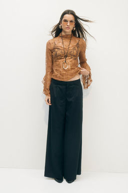 Pantalon sastre en crepe