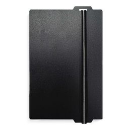 Разделитель сменный арт. 50306/ 150 ЧЁРНЫЙ ( пластик, 140х200 мм, закладка-резинка, бандероль + ПЭ