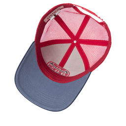 Бейсболка STETSON арт. 7721178 BASEBALL CAP VINTAGE (светло-коричневый / темно-синий)  фото 3