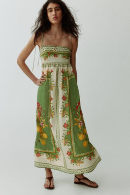 Vestido con tirantes de lazo - H&m фото 3