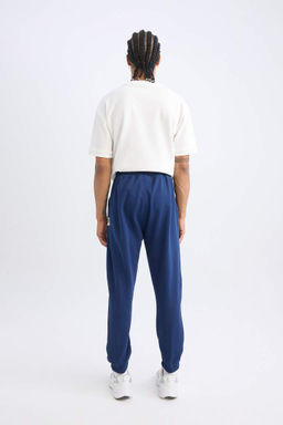 DeFactoFit NBA Los Angeles Lakers Стандартный крой с эластичной резинкой на талии и кружевными толстыми длинными спортивными штанами для бега  фото 7