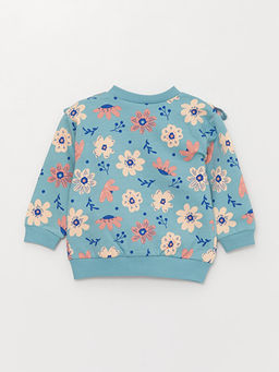K?z Bebek Fermuarl? Sweatshirt ve E?ofman Alt 2li Tak?m - Waikiki фото 3