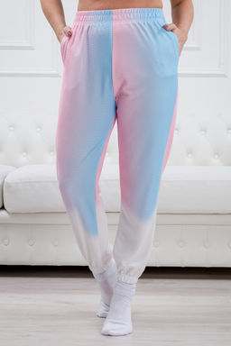 Брюки женские радуга розовый - Амадэль фото 2